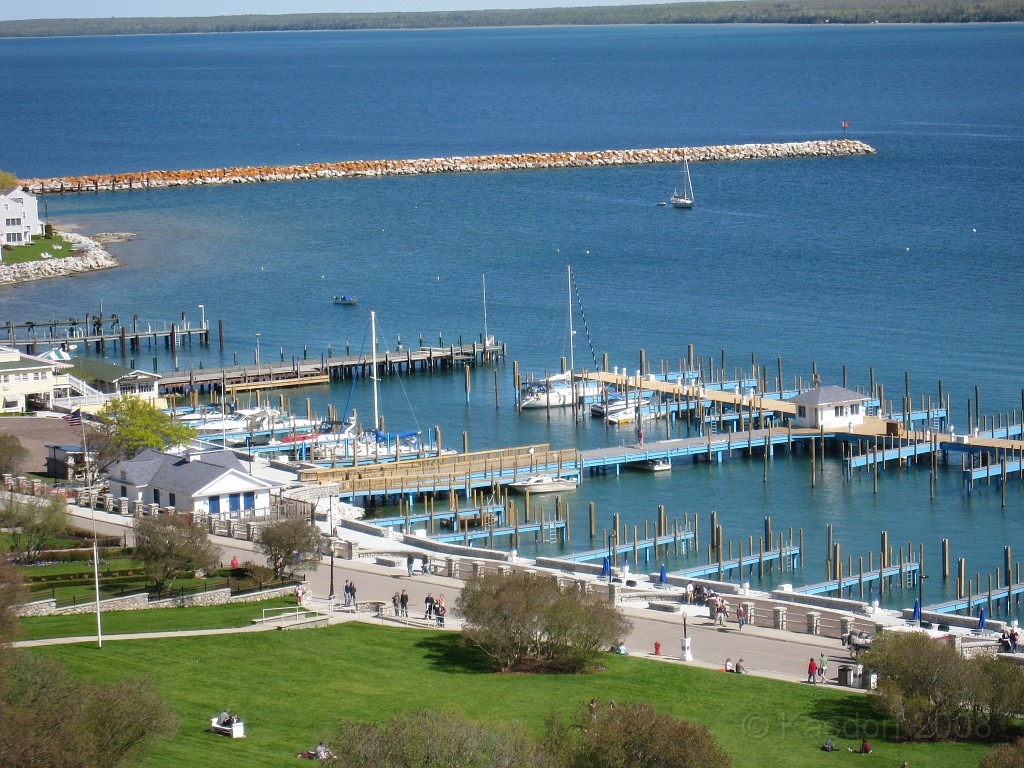 Mackinaw Island Area May 2008 0838.jpg - May 24 2008 a trip to Mackinac City for a 5 M race and a visit to Mackinac Island. A day to the UP, Paradise, Whitefish Point and Tahquamen Falls. This was followed by trips to Petoskey and Charlevoix.